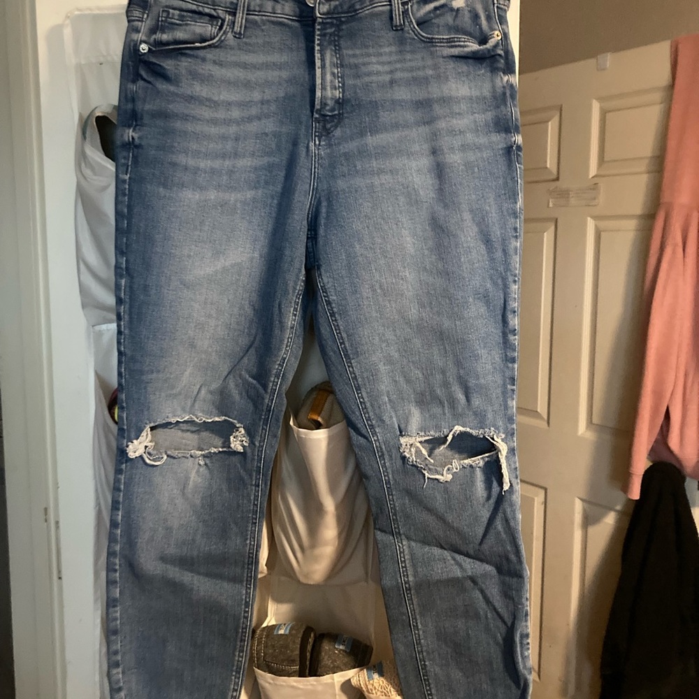 Old Navy Rockstar super skinny high rise, size 12